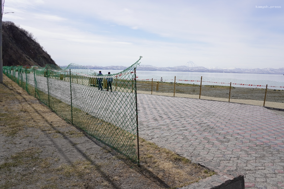 Подрядчик вышел на Озерновскую косу в Петропавловске-Камчатском