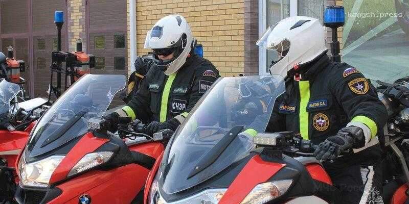 Сотрудники МЧС в Краснодарском крае будут обеспечивать пожарную безопасность на мотоциклах