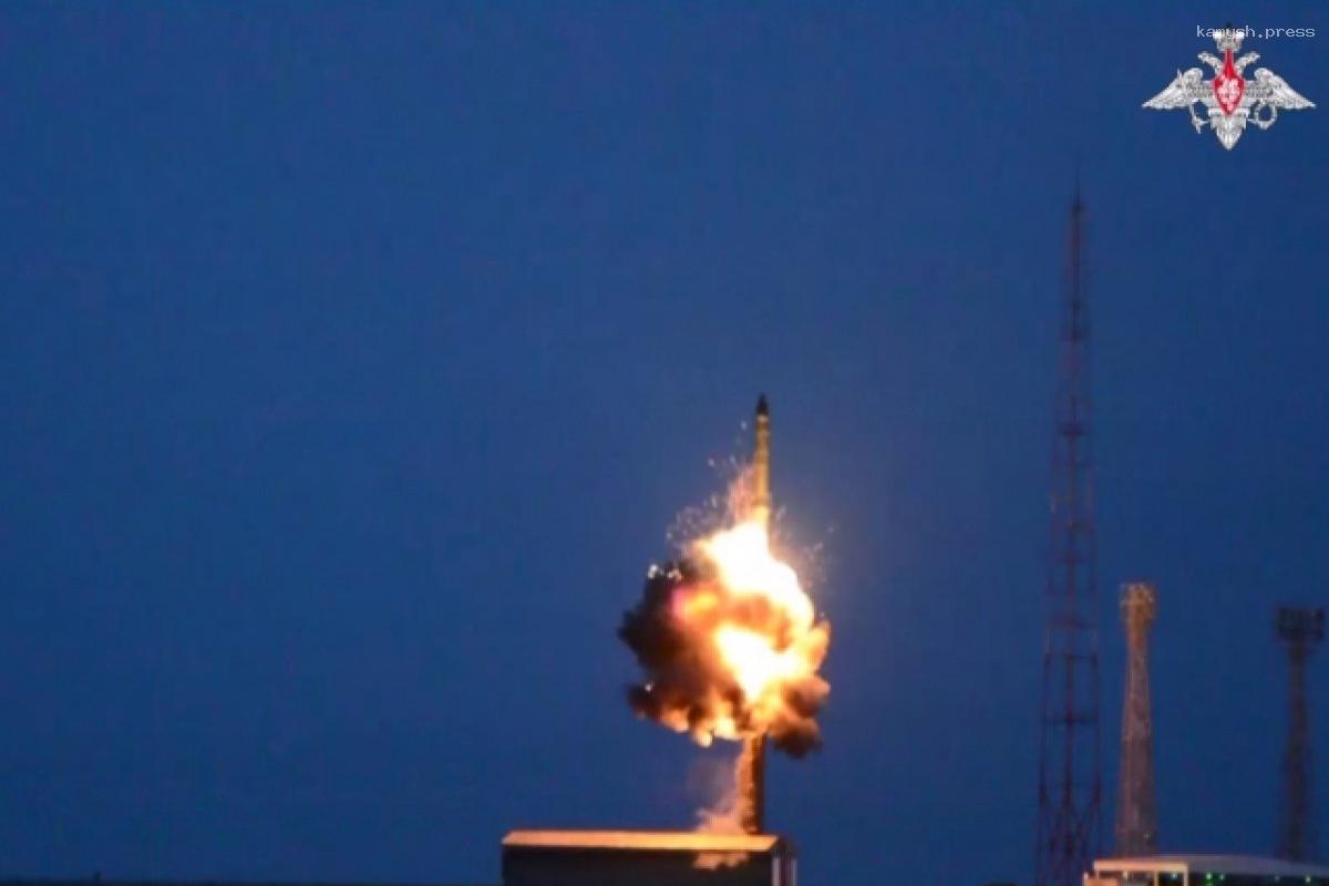 Россия осуществила пуск межконтинентальной баллистической ракеты