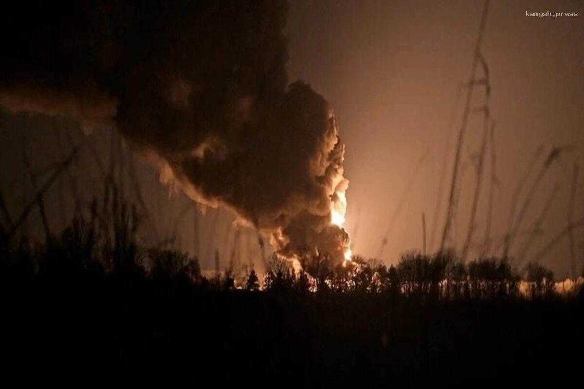 Частное предприятие пострадало от взрывов в Киевской области