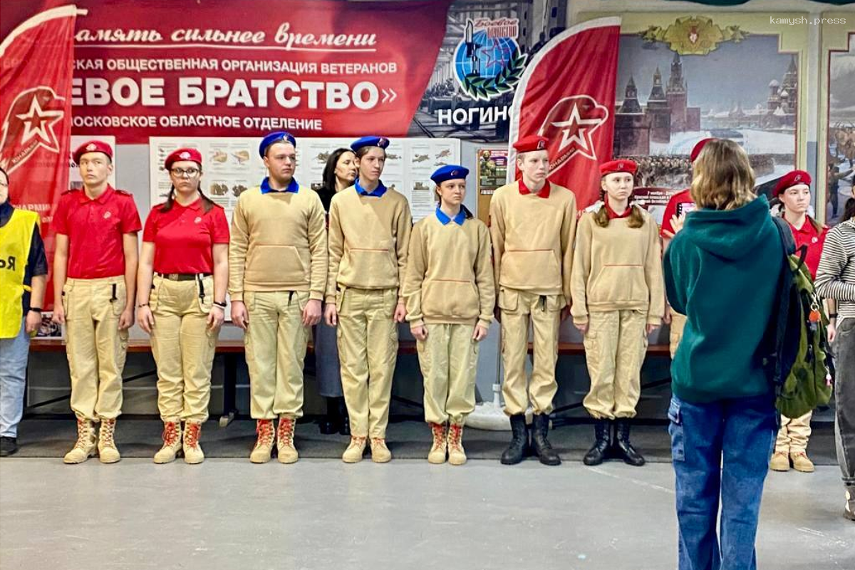 Школьники из Щелкова приняли участие в игре «Ворошиловский стрелок»