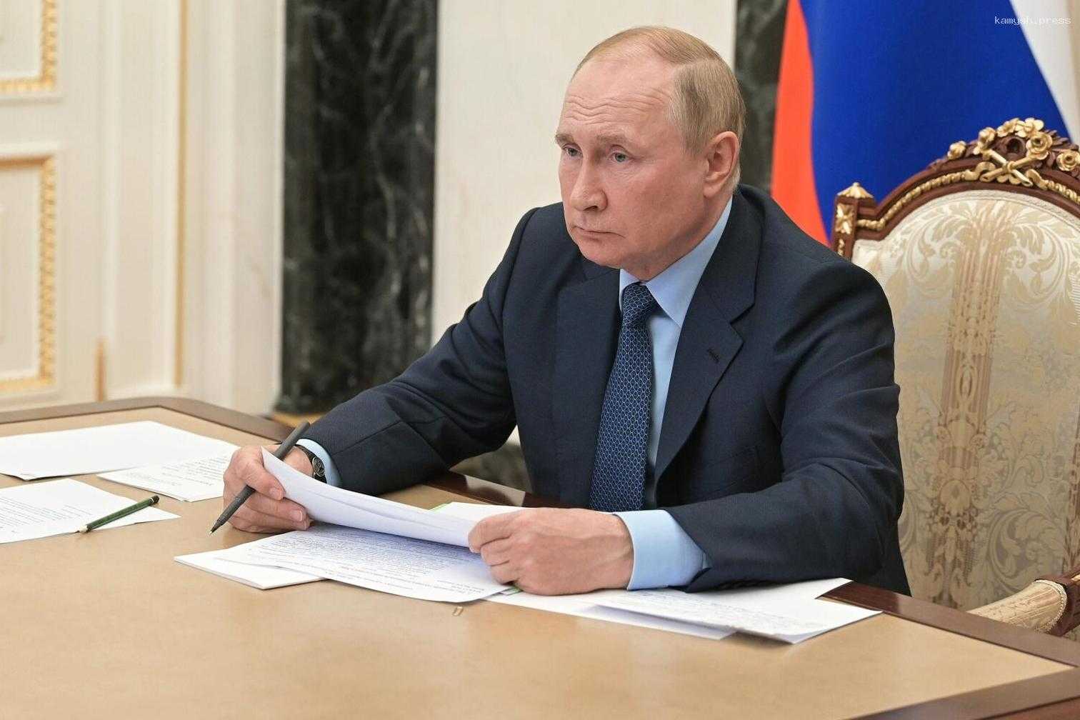 Путин поручил организовать летний отдых детям из регионов с паводками