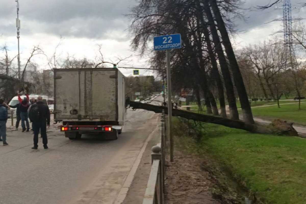 В Москве наблюдаются сильные порывы ветра