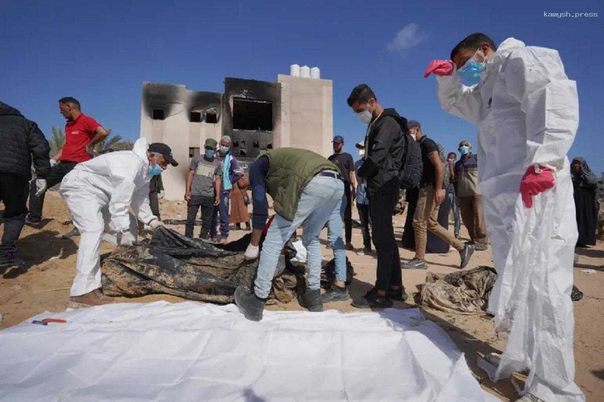 Почти 200 тел мирных жителей найдено в Хан-Юнисе в секторе Газа после ухода оттуда израильской армии
