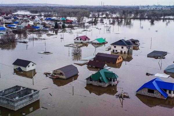 В Оренбургской области затопило более 10 тысяч домов