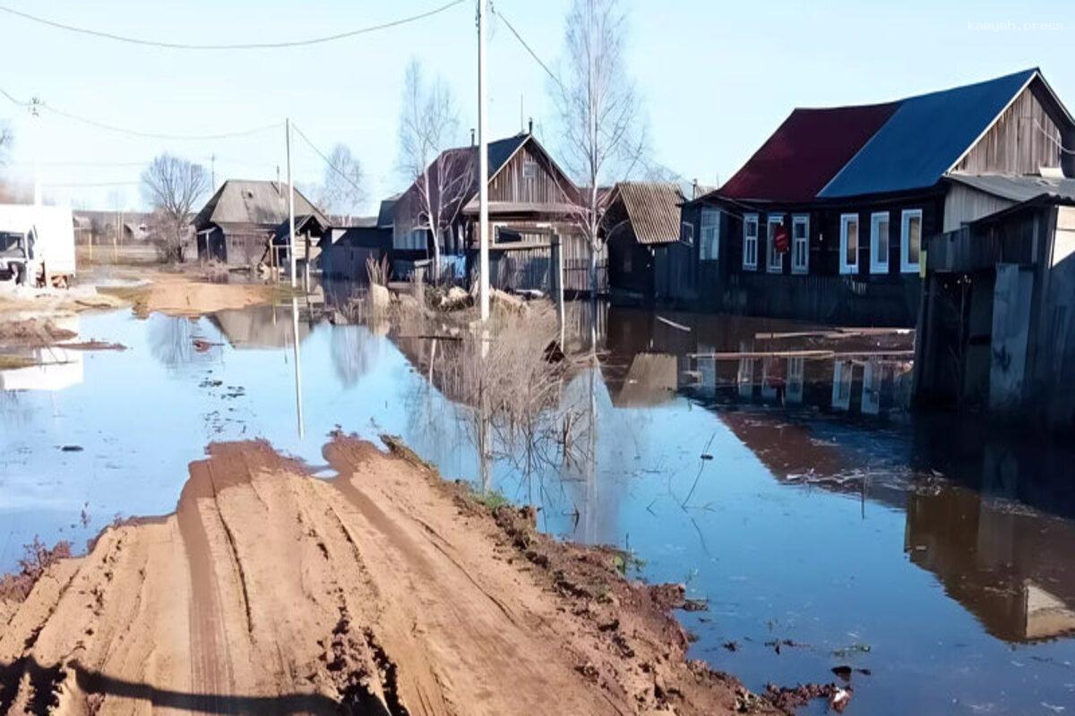 В Удмуртии начала подниматься вода