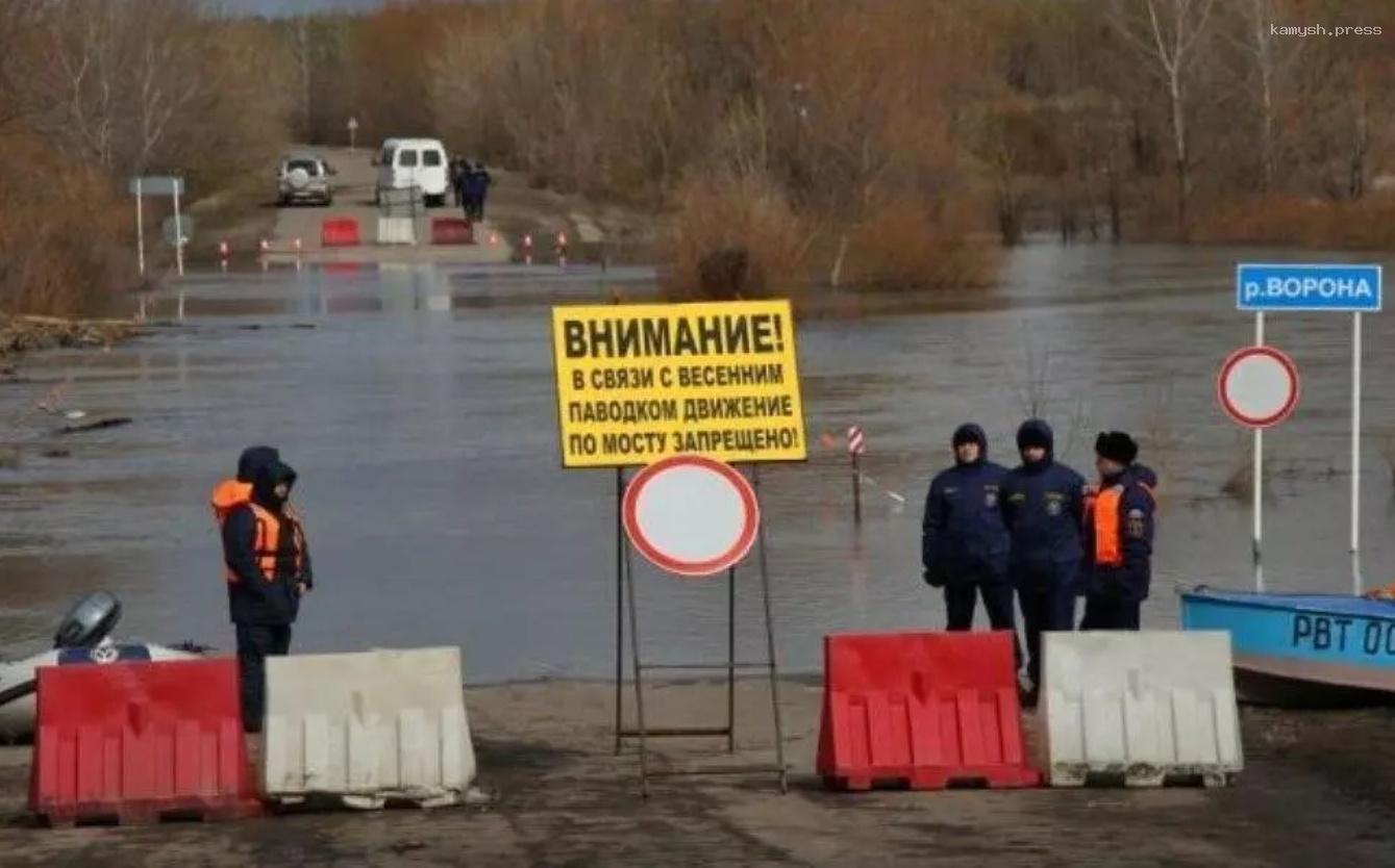 Семь мостов в Воронежской области могут быть затоплены