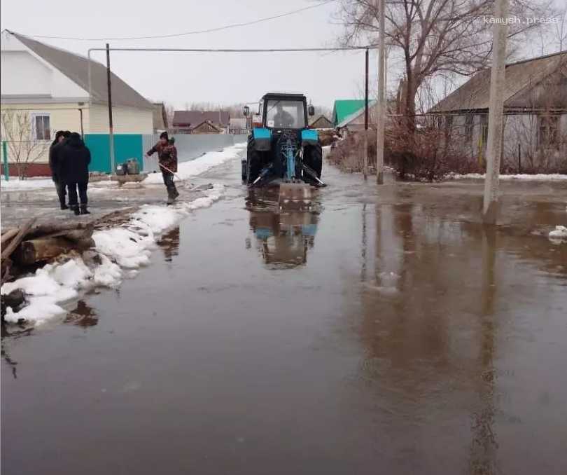 В Оренбургской области города и села уходят под воду