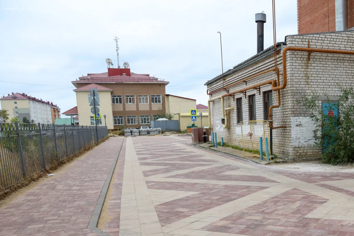 В Нарьян-Маре продолжают благоустраивать общественные пространства