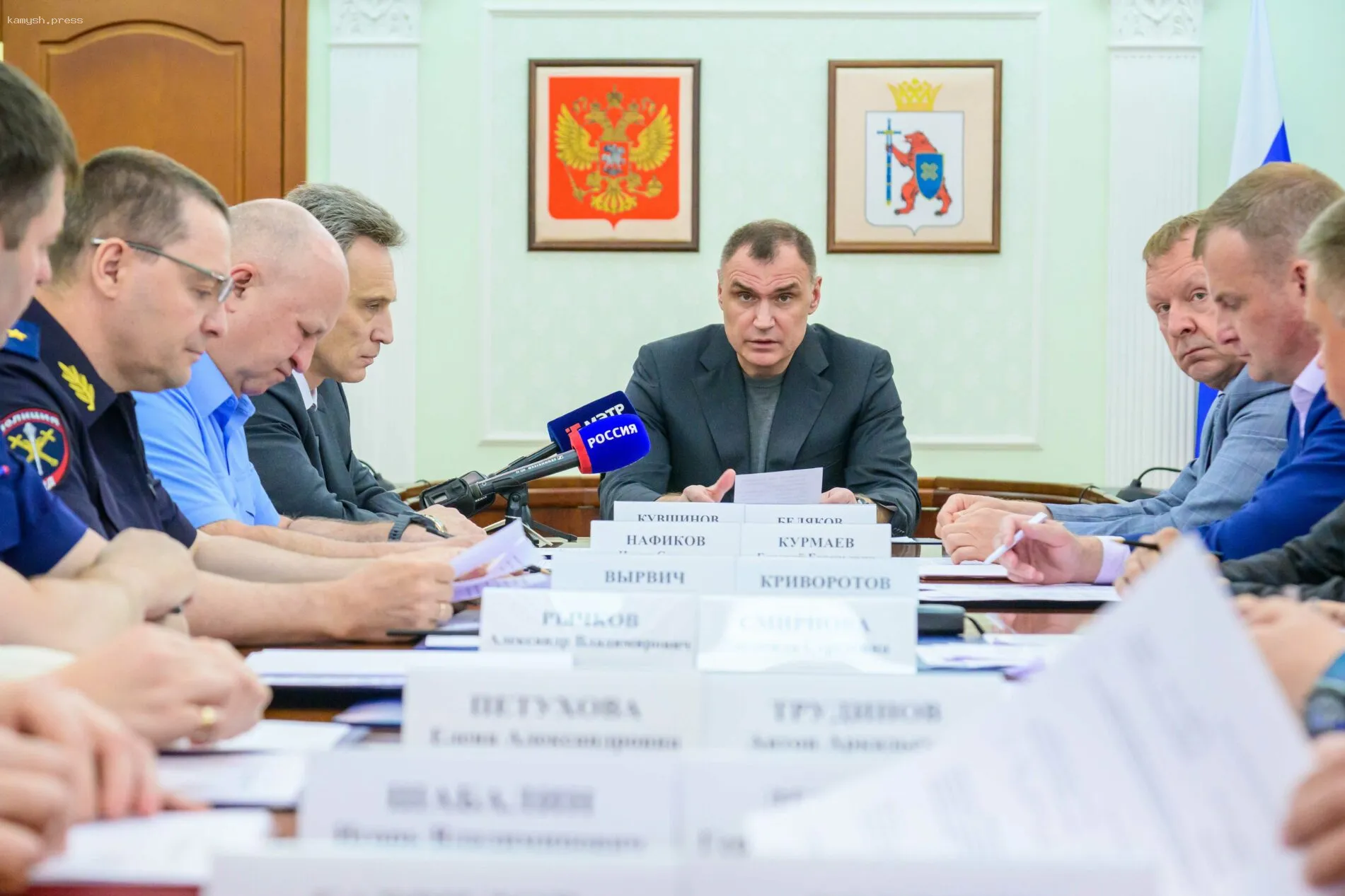 Зайцев провел заседание комиссии по координации работы по противодействию коррупции