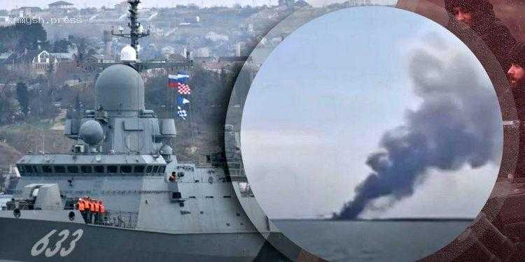 Британская разведка раскрыла детали и последствия атаки Украины на ракетоноситель «Циклон» ЧФ РФ в Севастополе