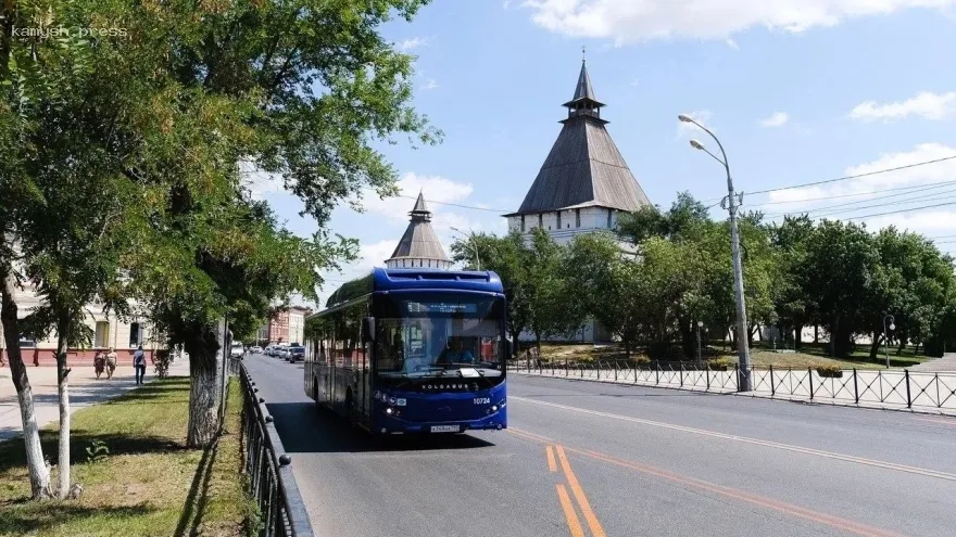 В Астрахани на постоянной основе начнут работать выделенные полосы для автобусов