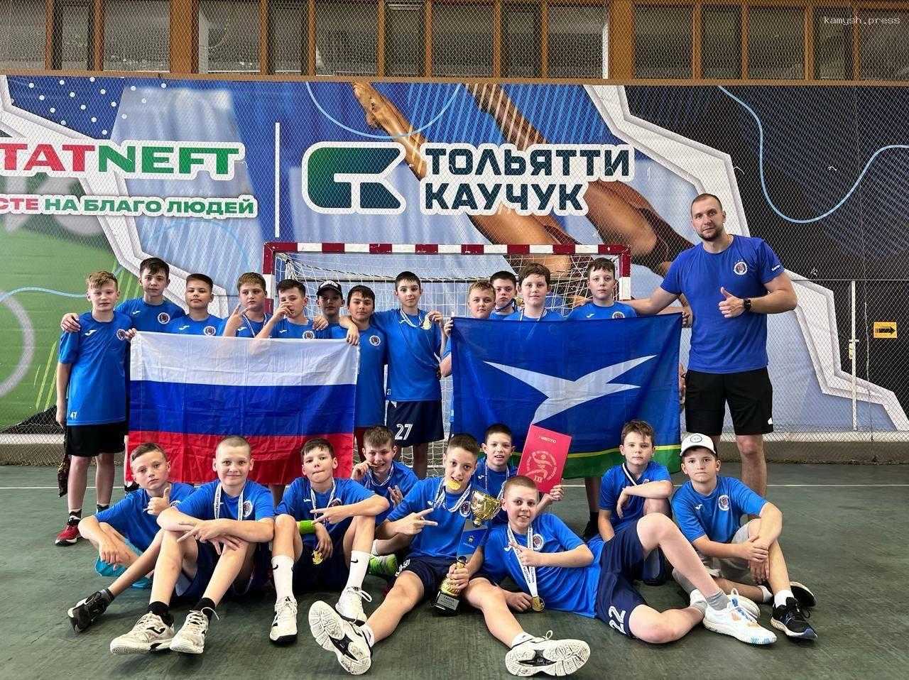 Чеховские гандболисты стали двукратными чемпионами Детского фестиваля в Тольятти