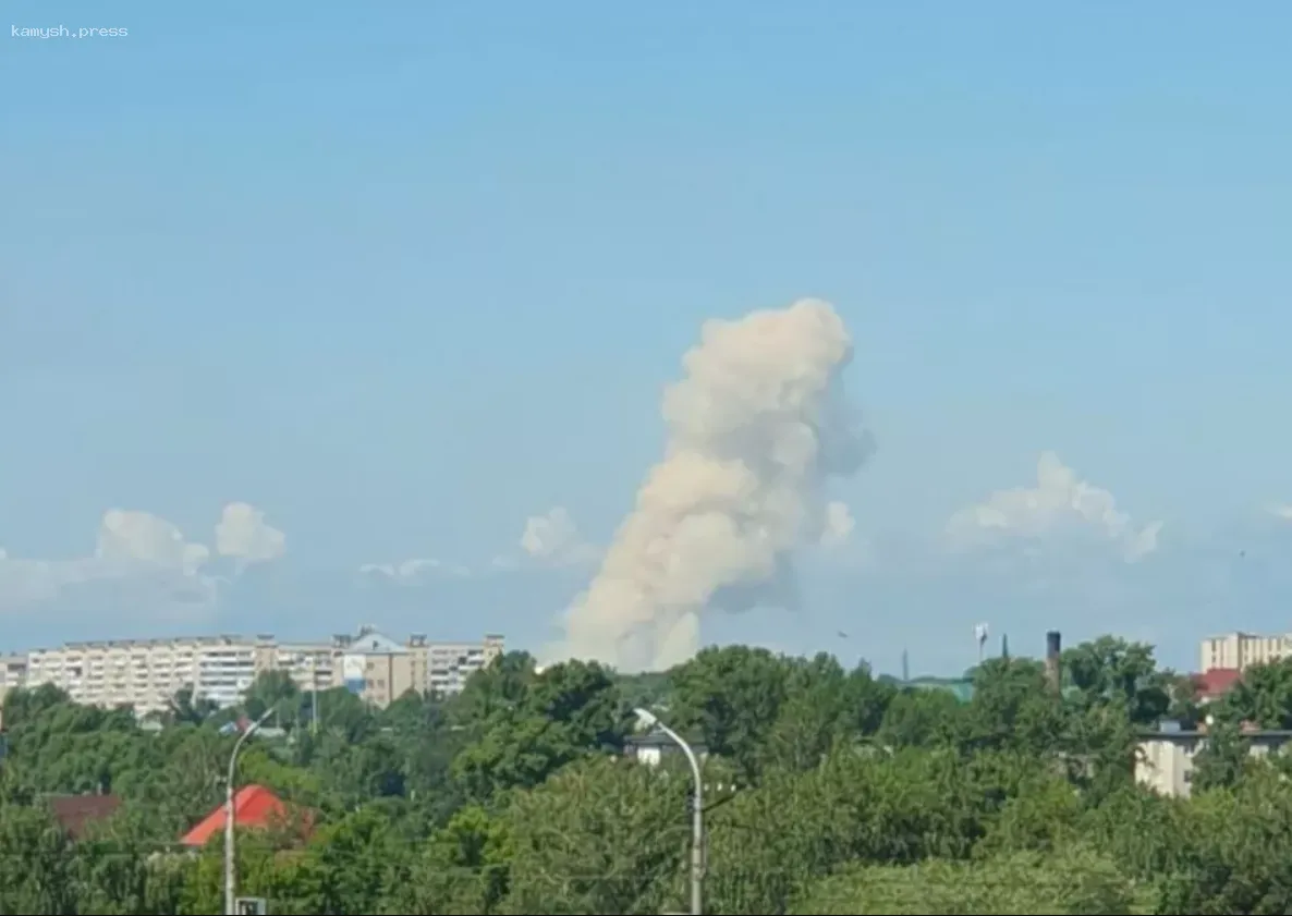 На Алтае раздался громкий звук в районе промзоны