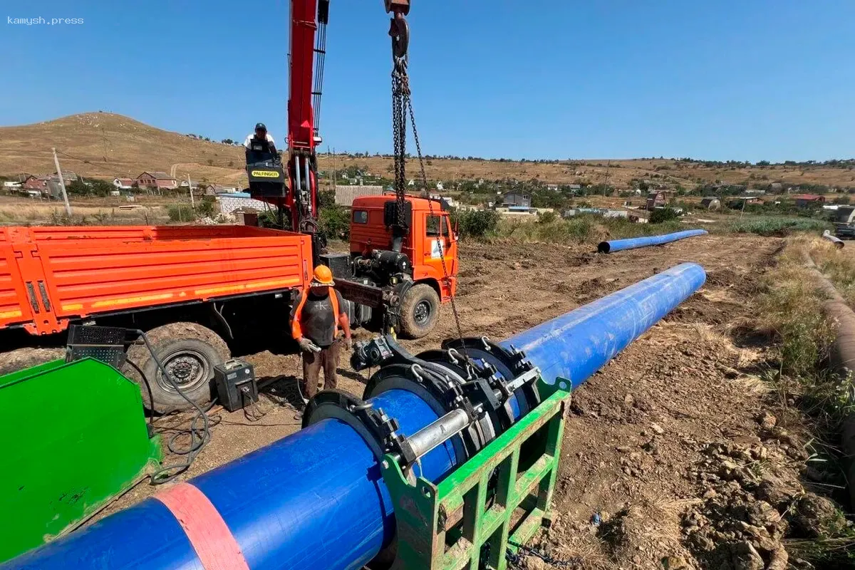 В Керчи обозначили план на реконструкцию водоводов