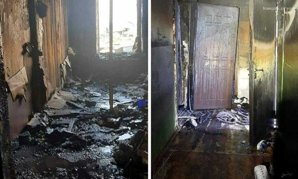 Под Новосибирском пожар унес жизни двух маленьких детей, которые находились в квартире одни