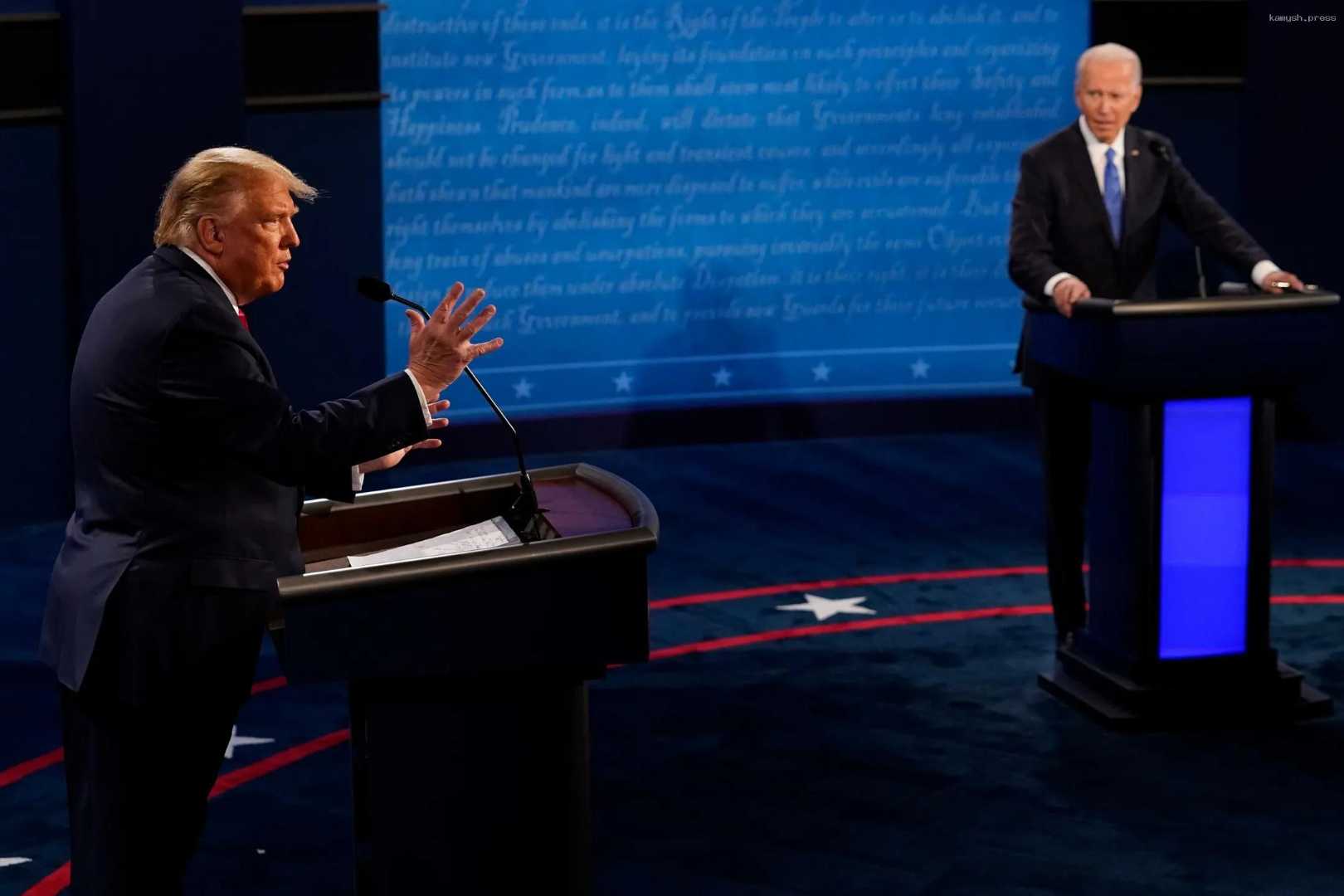 Трамп отказался проводить «сидячие» дебаты с Байденом