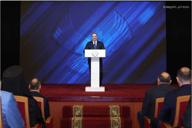 В Дагестане прошла церемония оглашения Послания главы республики Народному Собранию