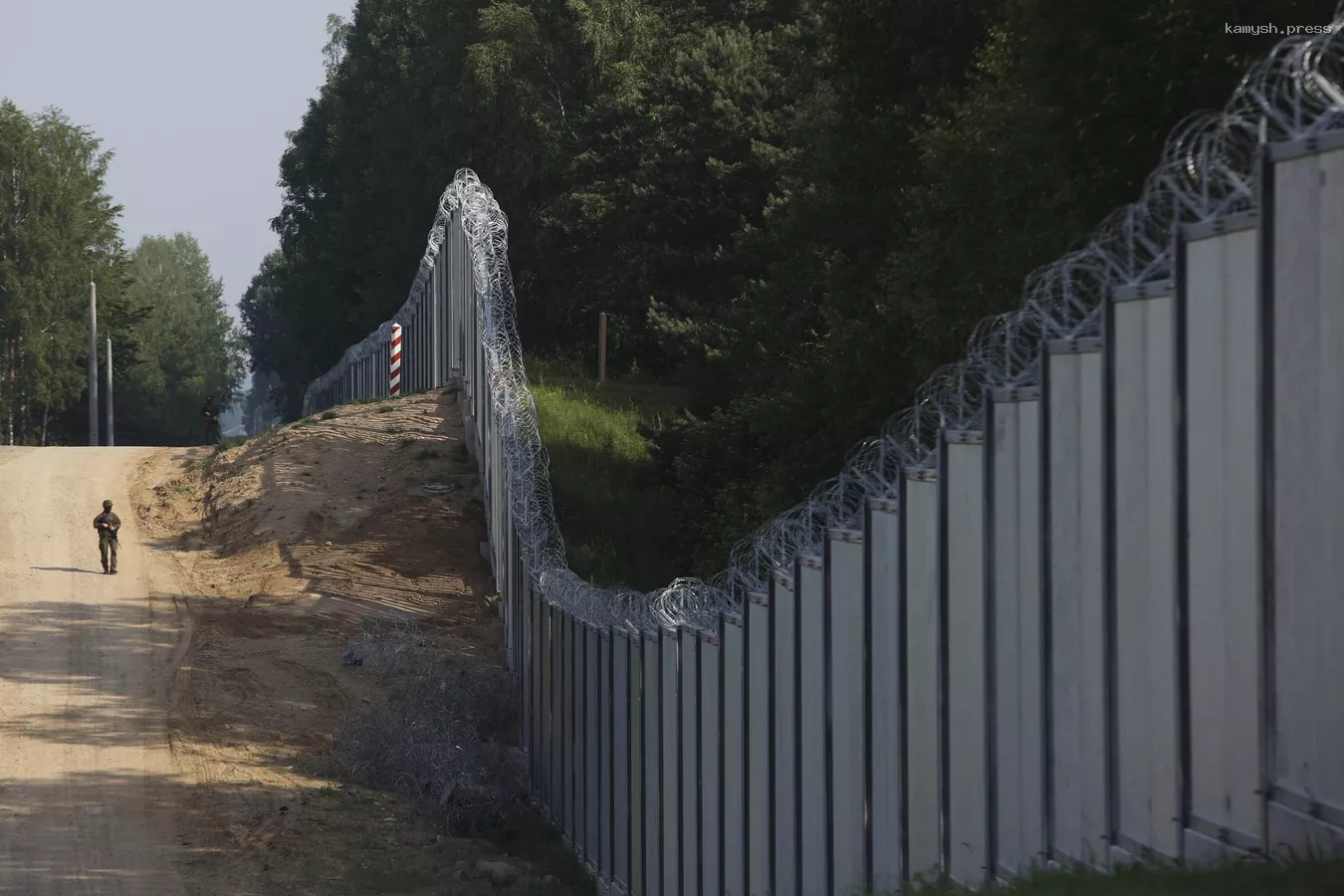 Стало известно о ранении польского пограничника на границе с Белоруссией