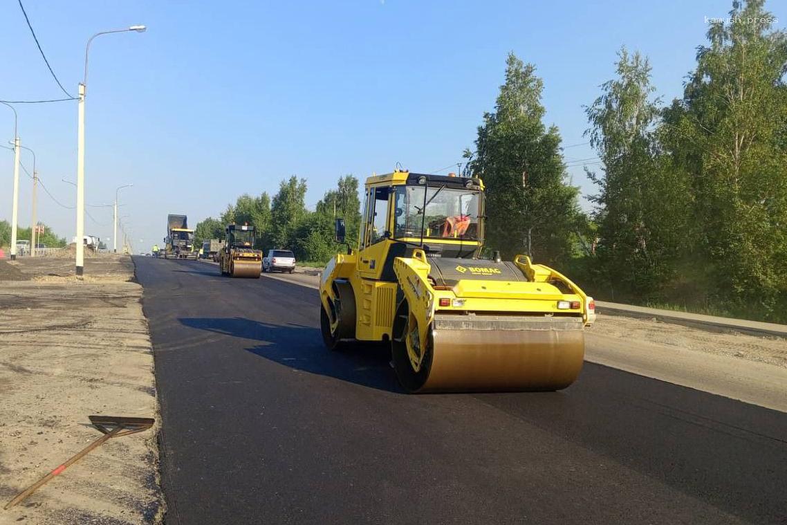 Ремонт дорог в Иркутске идет в круглосуточном режиме