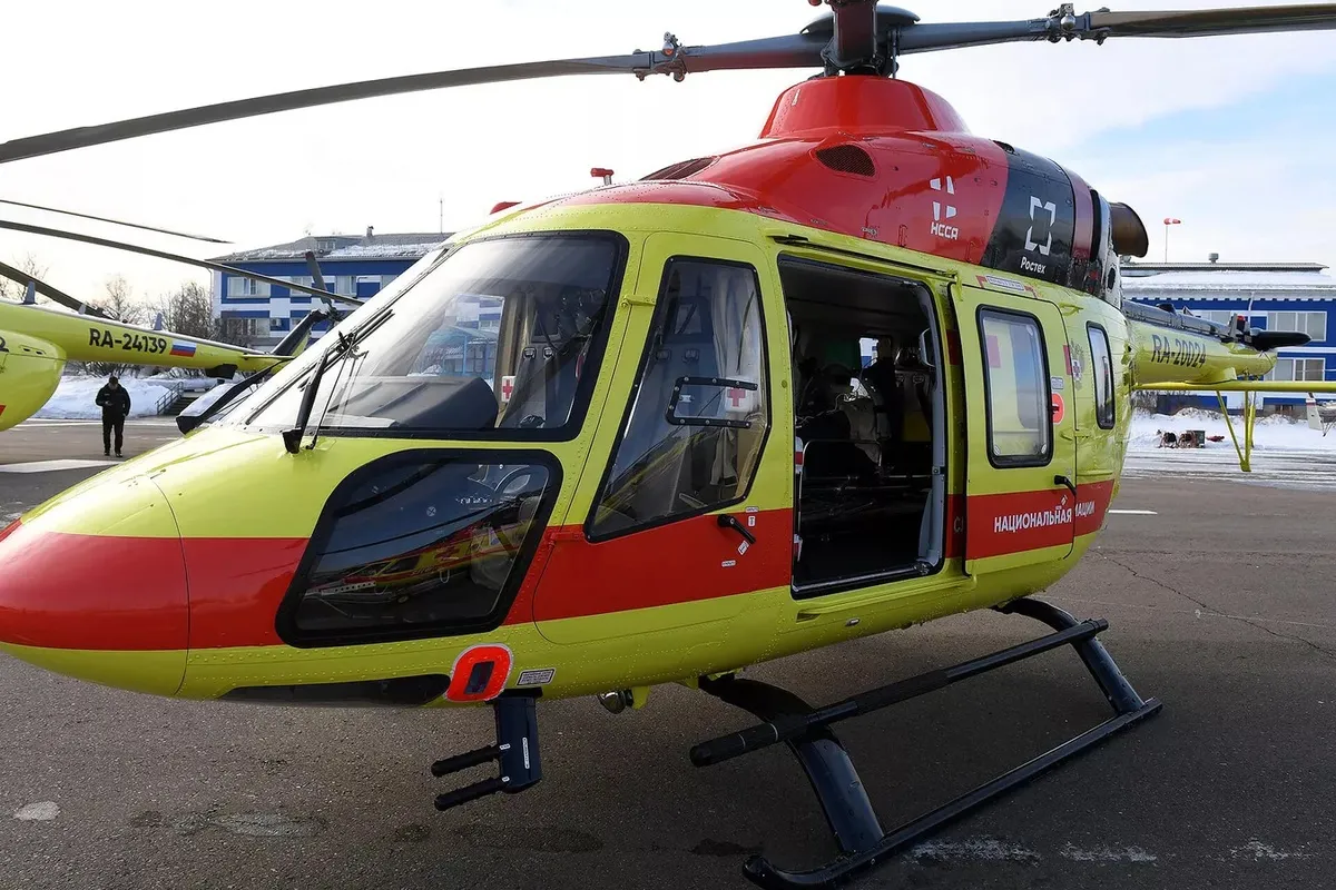Первый вылет санитарной авиации в 2025 году в Калужской области спас жизнь пациента