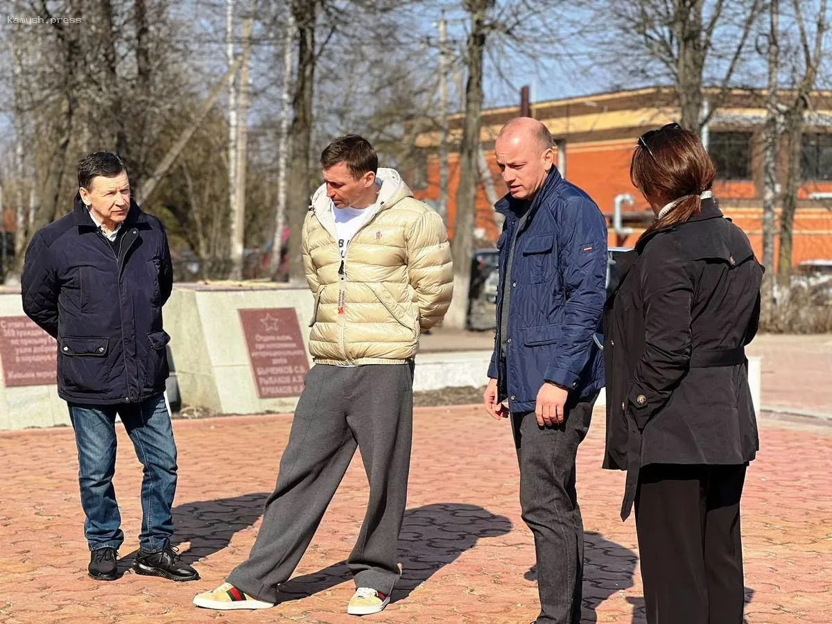 В Красноармейске Городского округа Пушкинский приводят в порядок городскую территорию