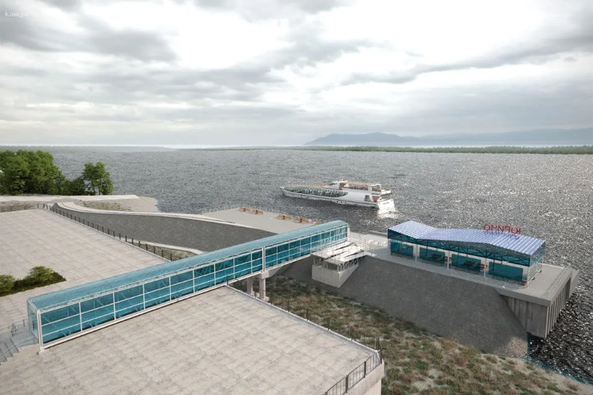 В Юрино стартует строительство пассажирского причала в июне