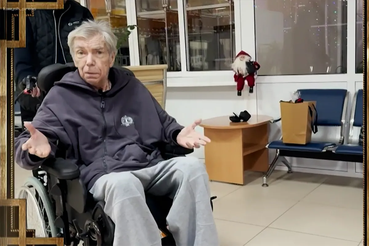 Юрий Николаев впервые вышел на экран в инвалидном кресле