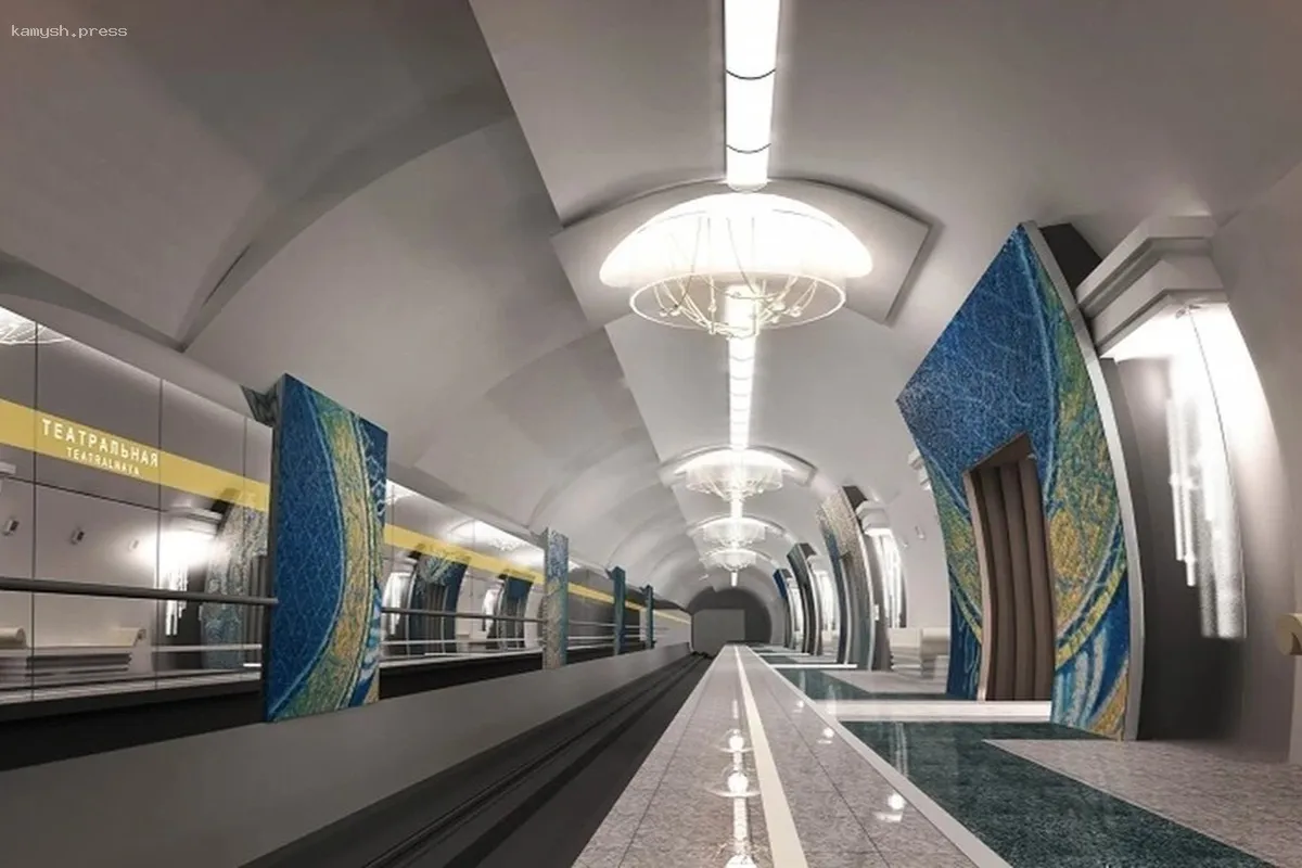 Вход на станцию «Театральная» будет находиться в Доме быта на Лермонтовском проспекте