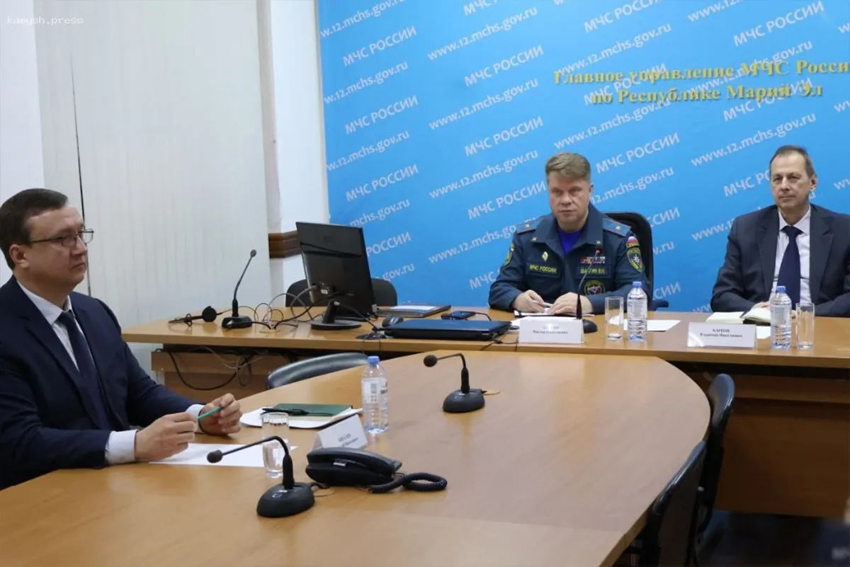 Власти Марий Эл обсуждают, как предотвратить возможное половодье