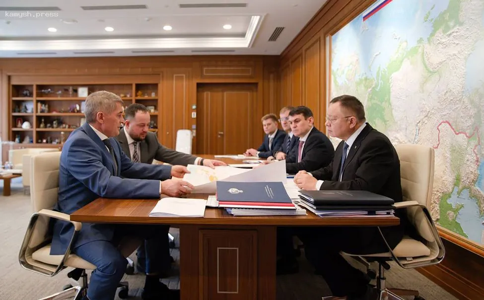 Руководитель Чувашии представил Иреку Файзуллину планы по возведению медицинского комплекса