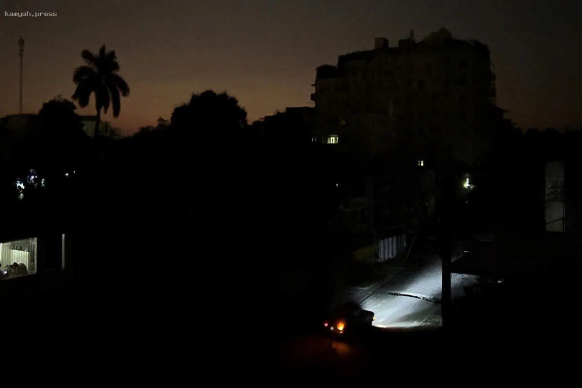 Куба осталась без электричества из-за инцидента на одной из подстанций