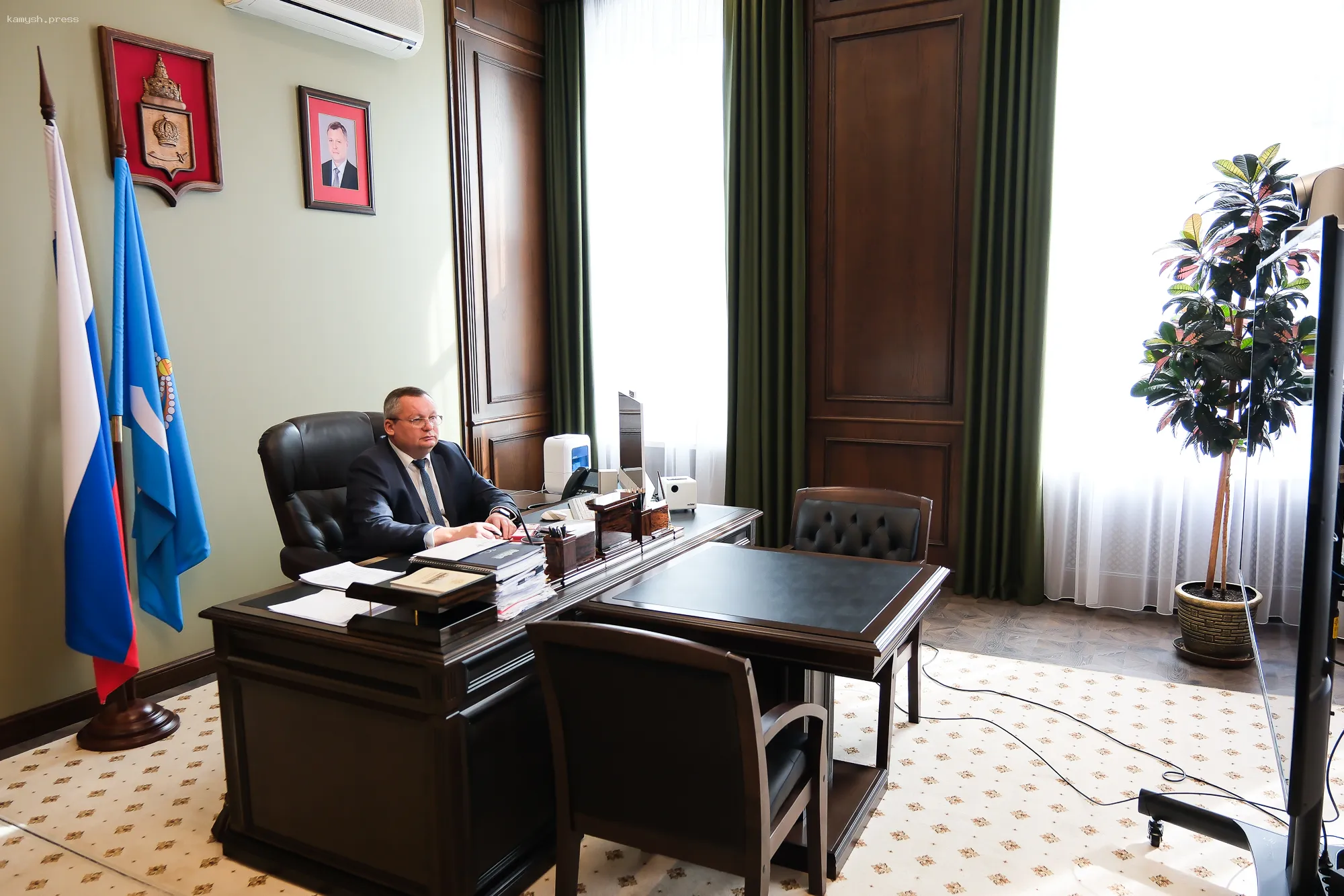 Игорь Мартынов, спикер Думы Астраханской области, обсудил балансировку бюджетов регионов в Совете Федерации