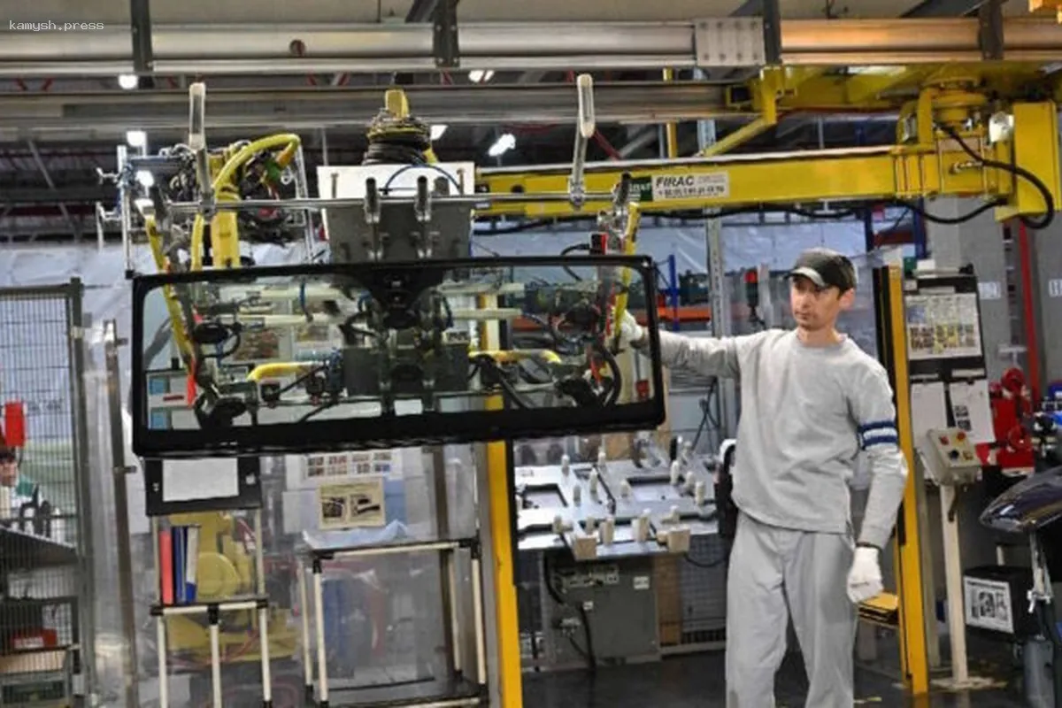 Промышленный индекс Калужской области значительно увеличился в начале 2025 года