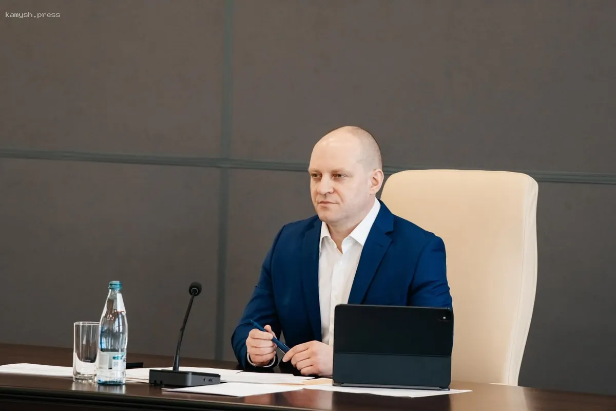 Максим Красноцветов, мэр Пушкинского округа, провел плановое совещание