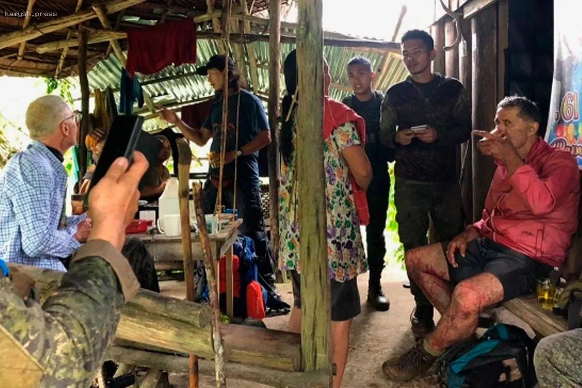 Группа путешественников, пропавшая у вулкана Талинис, была найдена в целости