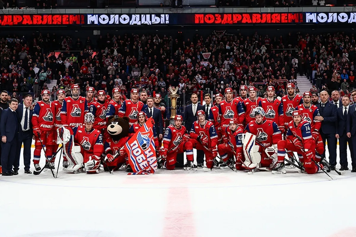 ХК «Локомотив» впервые завоевал титул чемпиона КХЛ