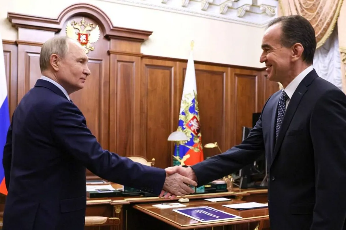 Владимир Путин поддержал решение Вениамина Кондратьева баллотироваться на пост губернатора Краснодарского края