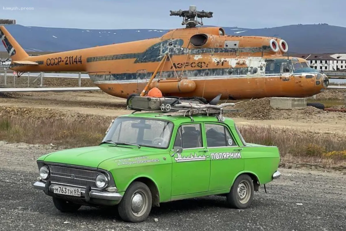 Автопутешествие Алексея Жирухина: на "Москвиче" по всей России