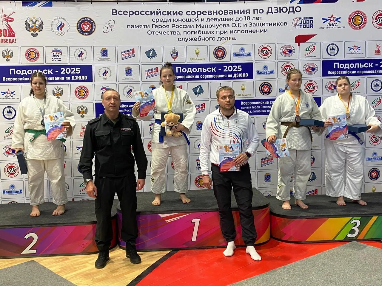 Спортсменка из Ивантеевки завоевала серебро на всероссийских соревнованиях по дзюдо в Подольске