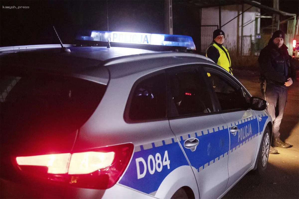 В Польше белорус устроил серию ДТП и бегал обнаженным по дороге