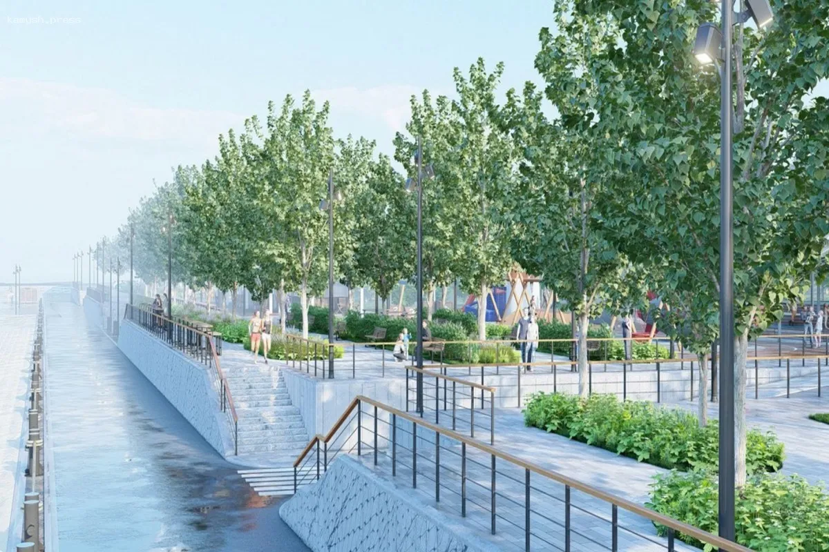 В Воронежской области компания «Дон-строй» займется благоустройством набережной города Павловска