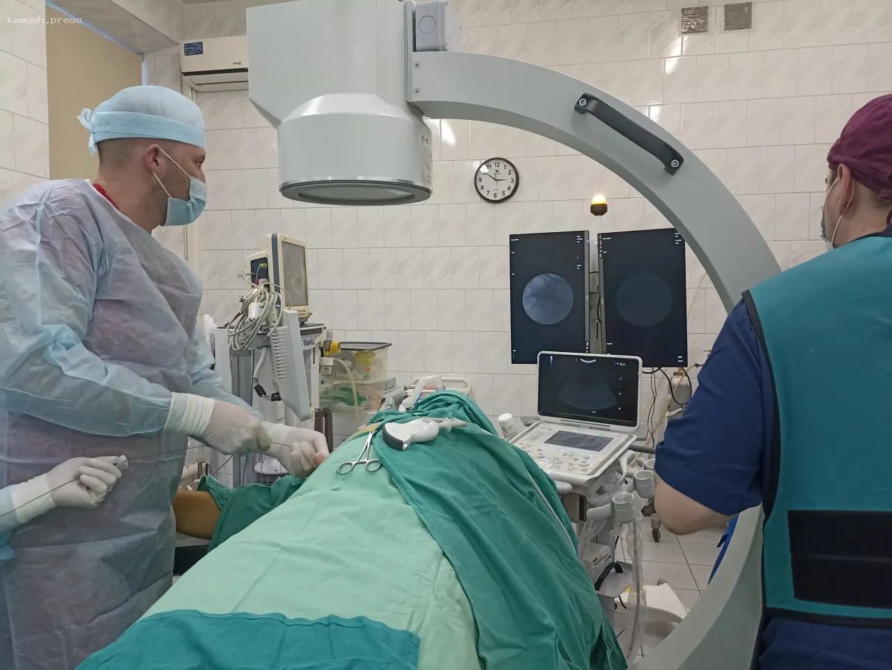 В больнице Городского округа Пушкинский начали делать сложные операции методом гибкой эндоскопии