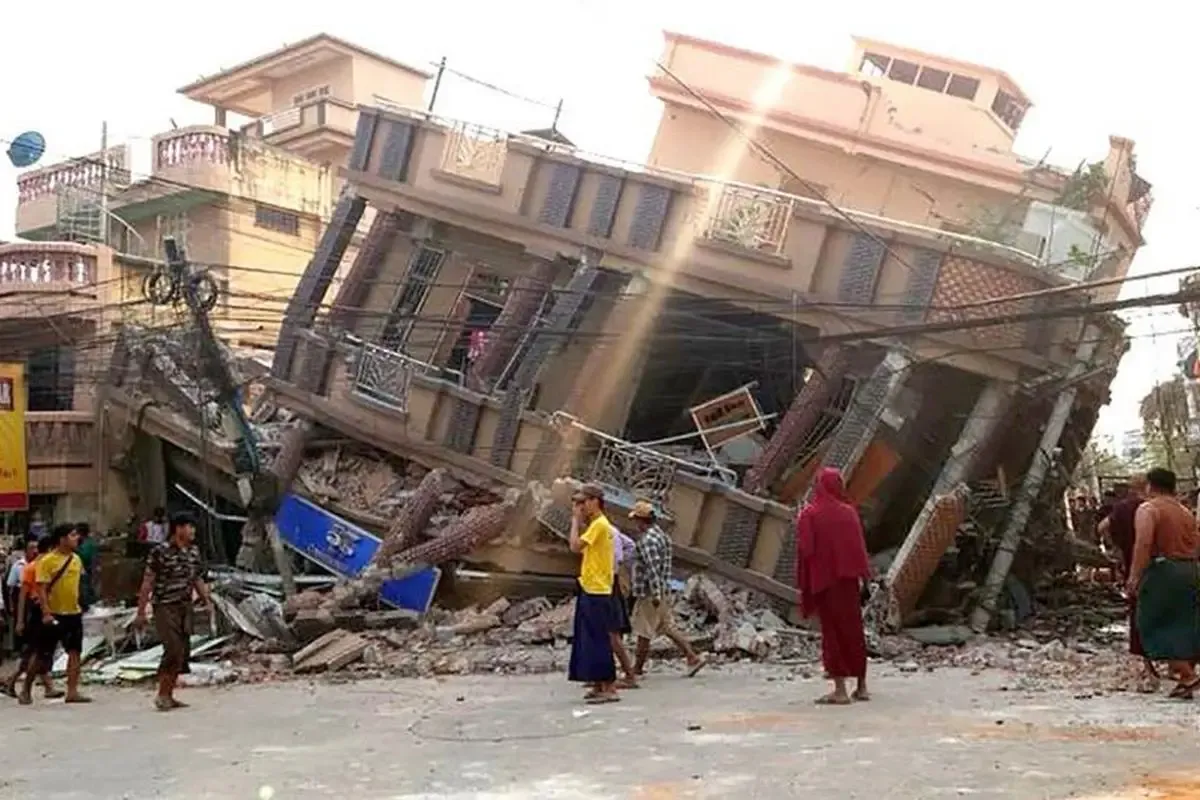 Стала известна причина разрушительного землетрясения в Мьянме