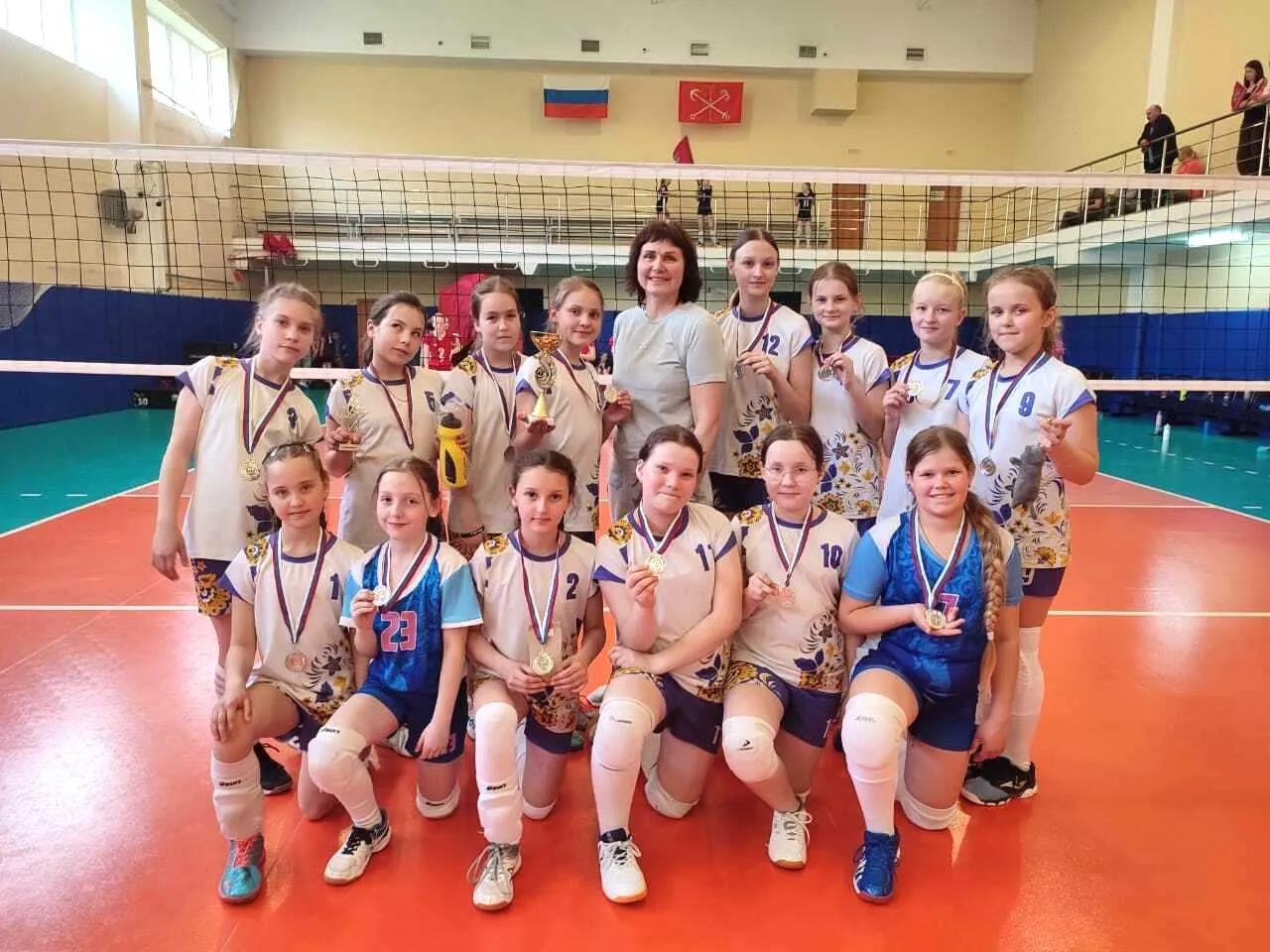 Волейболистки из Пушкинского округа приняли участие в межрегиональных турнирах