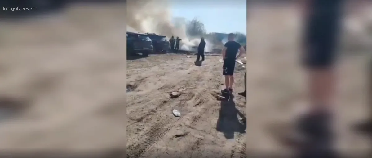 В Подольске отдыхающие случайно повредили Lexus во время жарки шашлыков