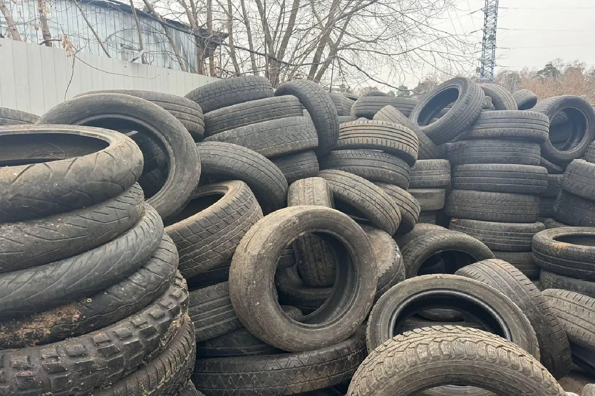 В Подмосковье началась кампания по утилизации старых шин
