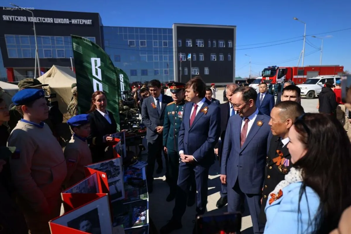 В Якутии открылась новая кадетская школа, ставшая примером патриотического воспитания