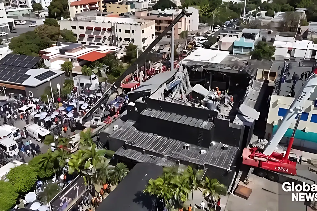 Крыша ночного клуба в Доминикане обрушилась, унесла жизни десятков людей