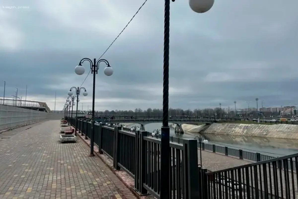 Преобразование набережной Инсара у «Мордовия Арены»